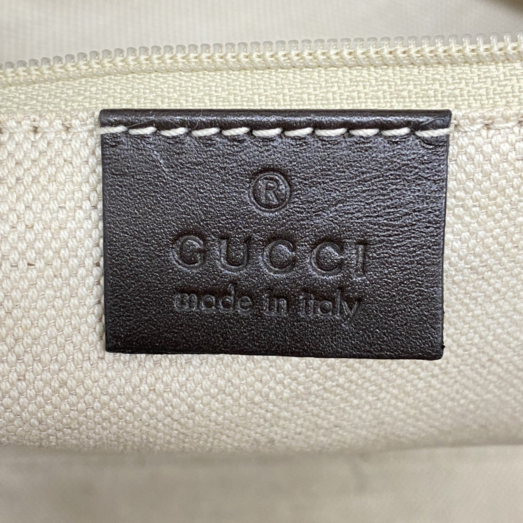 グッチ(Gucci) グッチ トートバッグ 211944 キャンバス ブラウン シャンパンレディース