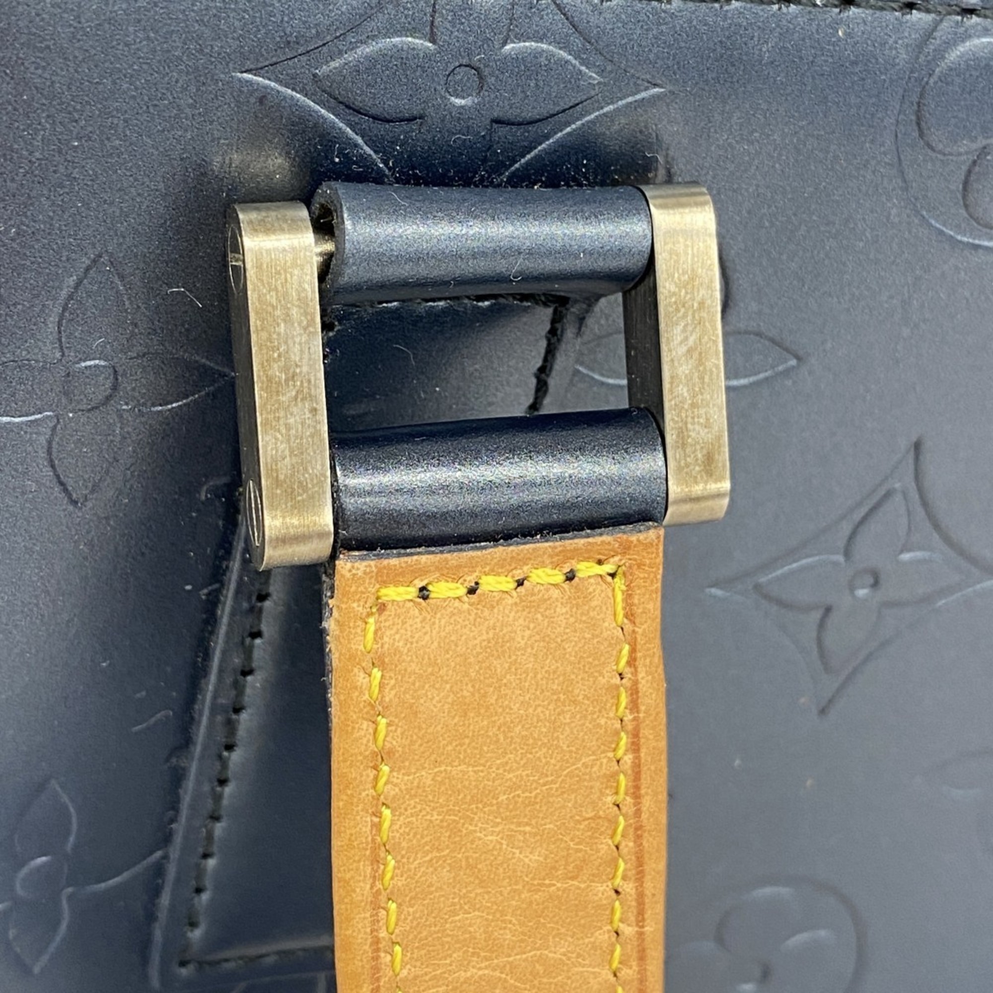 ルイ・ヴィトン(Louis Vuitton) ルイ・ヴィトン トートバッグ モノグラム・マット ストックトン M55115 ブルーレディース