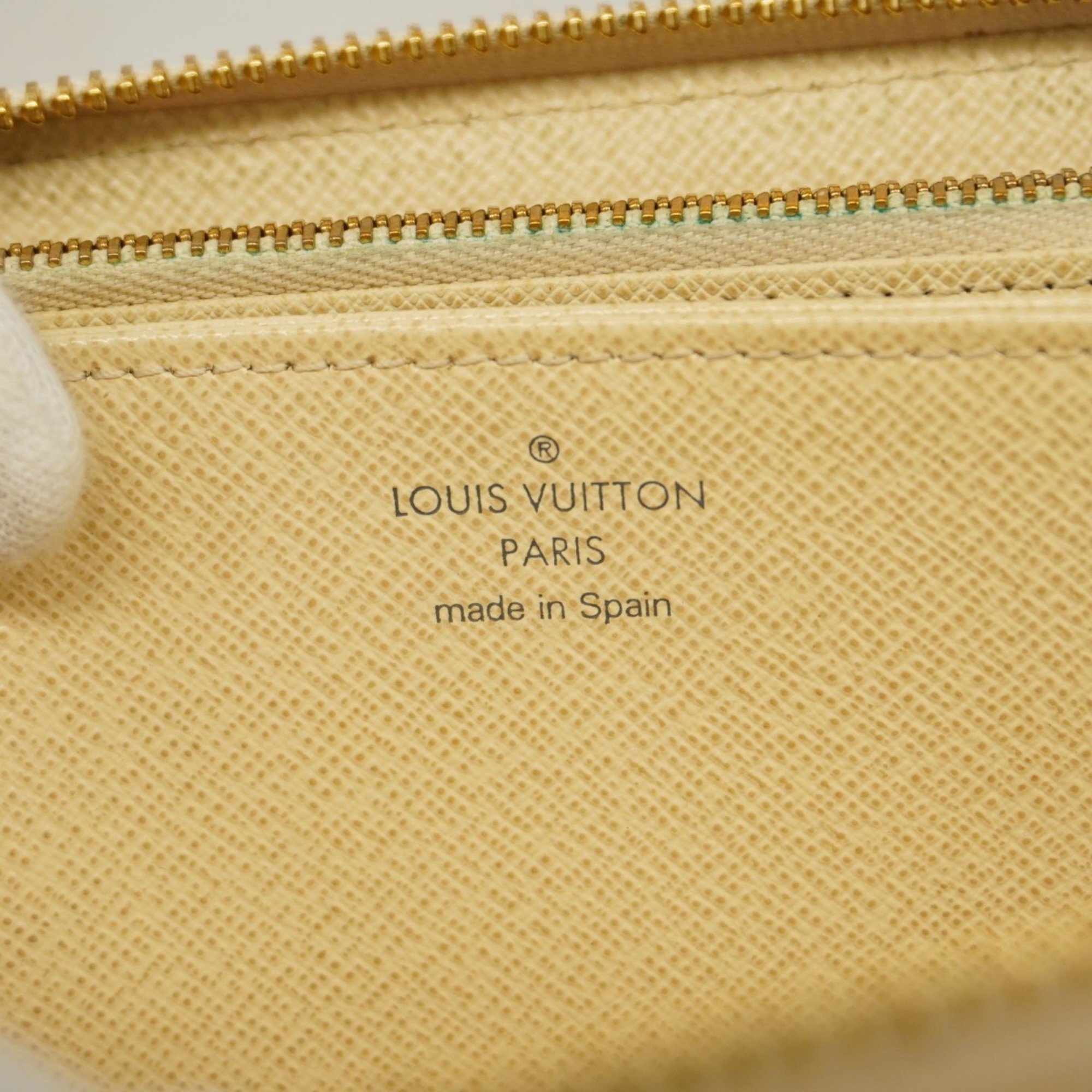 ルイ・ヴィトン(Louis Vuitton) ルイ・ヴィトン 長財布 ダミエ・アズール ジッピーウォレット N41660 ホワイトメンズ レディース