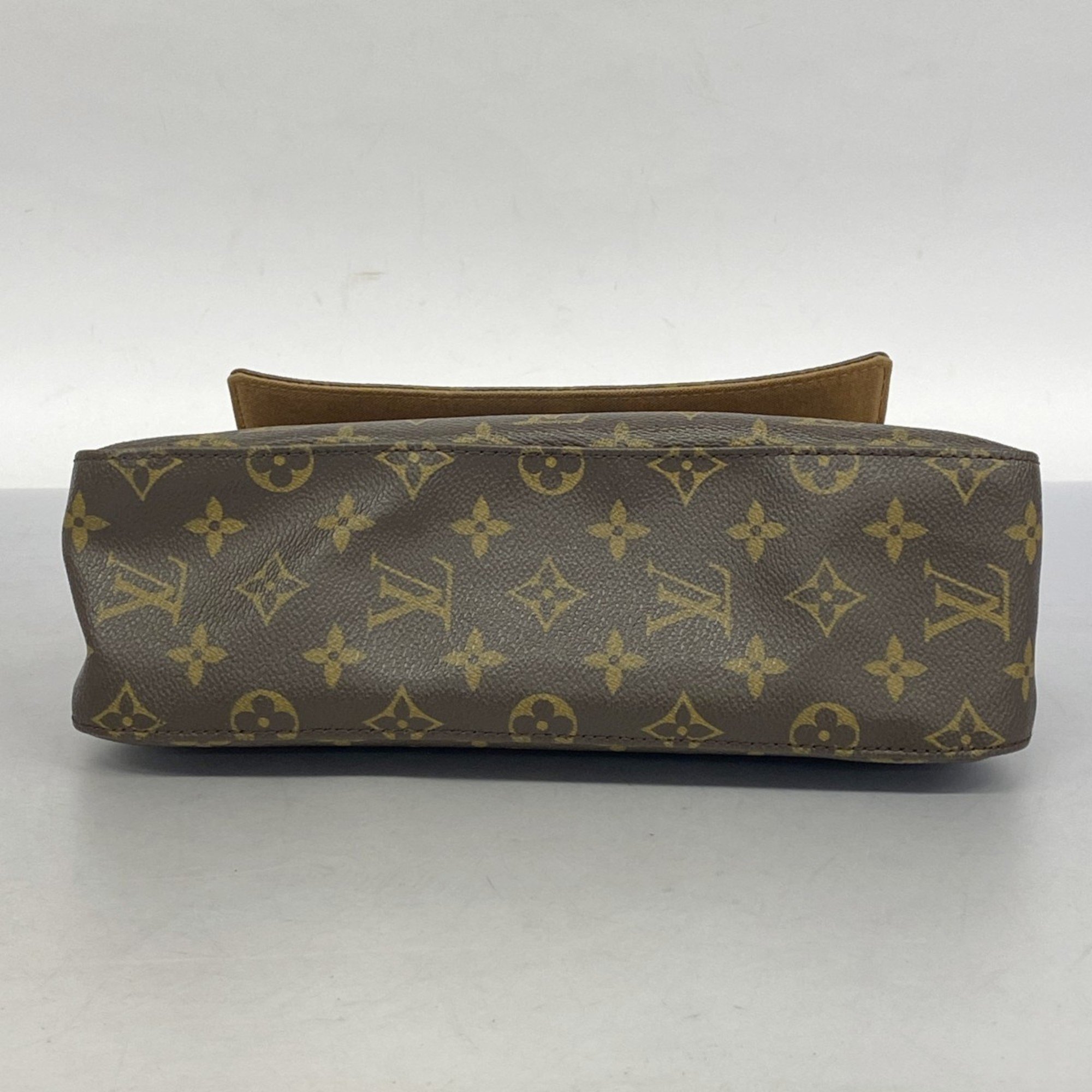 ルイ・ヴィトン(Louis Vuitton) ルイ・ヴィトン ショルダーバッグ モノグラム ルーピング M51147 ブラウンレディース