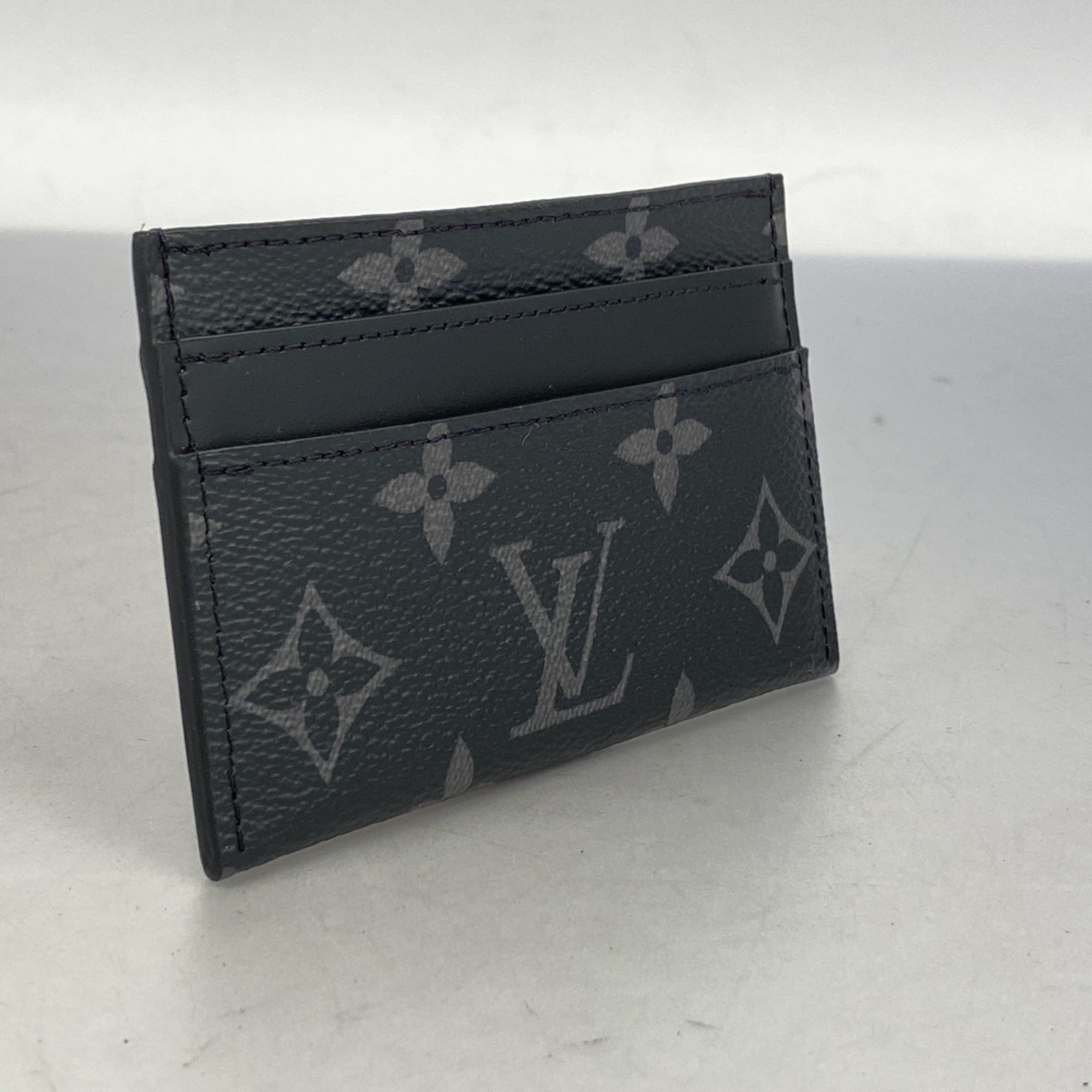 ルイ・ヴィトン(Louis Vuitton) ルイ・ヴィトン 名刺入れ・カードケース モノグラム・エクリプス ポルトカルトダブル M62170  ブラック グレーメンズ | eLADY Globazone