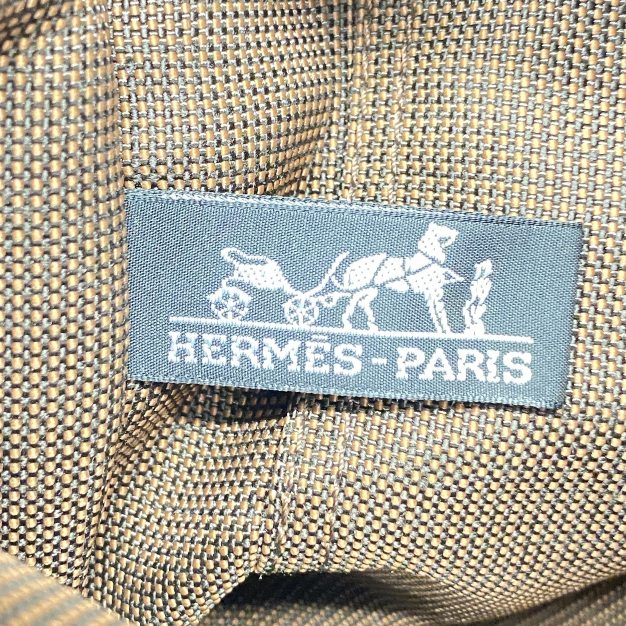 エルメス(Hermes) エルメス リュック・デイパック エールラインアド キャンバス ブラウン レディース