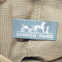 エルメス(Hermes) エルメス リュック・デイパック エールラインアド キャンバス ブラウン レディース