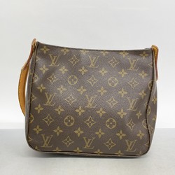 ルイ・ヴィトン(Louis Vuitton) ルイ・ヴィトン ショルダーバッグ モノグラム ルーピングMM M51146 ブラウンレディース