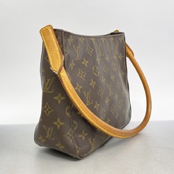 ルイ・ヴィトン(Louis Vuitton) ルイ・ヴィトン ショルダーバッグ モノグラム ルーピングMM M51146 ブラウンレディース