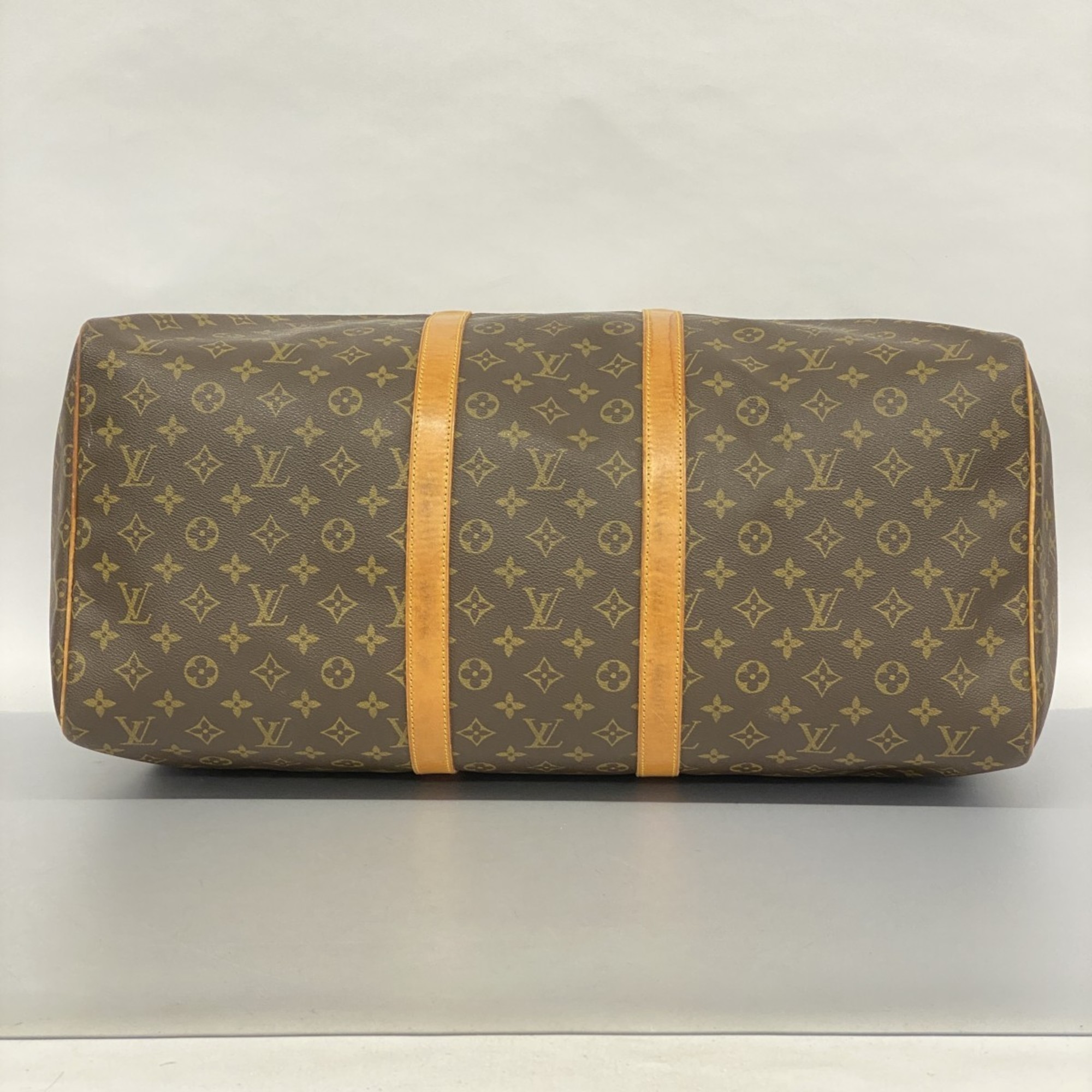 ルイ・ヴィトン(Louis Vuitton) ルイ・ヴィトン ボストンバッグ モノグラム キーポル55 M41424 ブラウンメンズ レディース |  eLADY Globazone