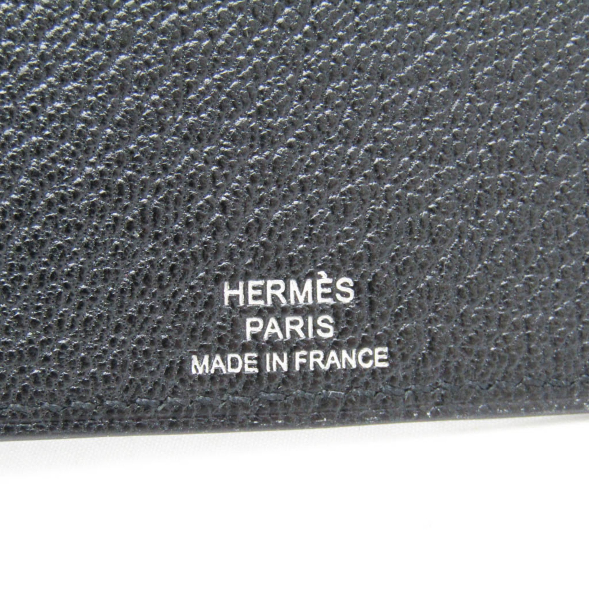 エルメス(Hermes) アジェンダ 手帳 ブラック EAジップ