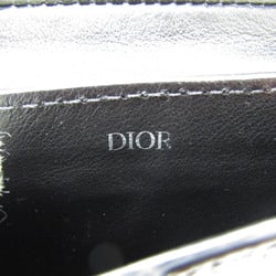 クリスチャン・ディオール(Christian Dior) キーリング付きサドルポーチ レディース レザー ポーチ ブラック