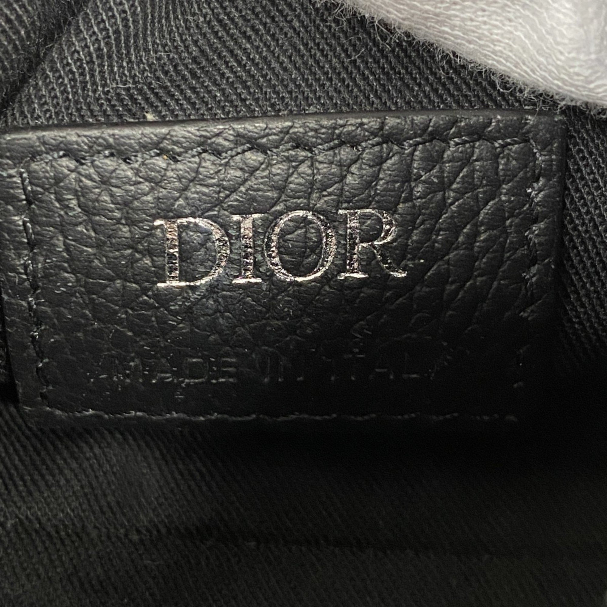 クリスチャン・ディオール(Christian Dior) クリスチャンディオール ハンドバッグ トロッター キャンバス ブラック ベージュ レディース