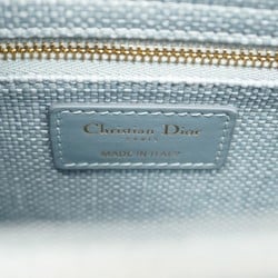 クリスチャン・ディオール(Christian Dior) クリスチャンディオール ハンドバッグ レディディオール Dライト ラフィア ブルー ブラック シャンパンレディース