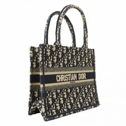 クリスチャン・ディオール(Christian Dior) クリスチャンディオール トートバッグ トロッター ブックトートスモール キャンバス ネイビーレディース