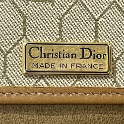 クリスチャン・ディオール(Christian Dior) レディース PVC,レザー ショルダーバッグ ベージュ