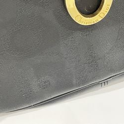 クリスチャン・ディオール(Christian Dior) レディース PVC,レザー ショルダーバッグ ブラック