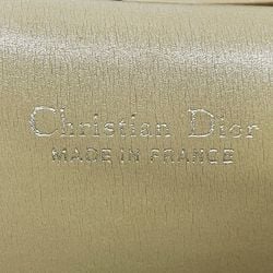 クリスチャン・ディオール(Christian Dior) レディース レザー,キャンバス ショルダーバッグ ベージュ