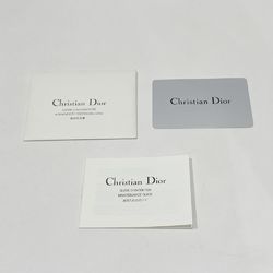 クリスチャン・ディオール(Christian Dior) トロッター レディース キャンバス,レザー ハンドバッグ ブルー