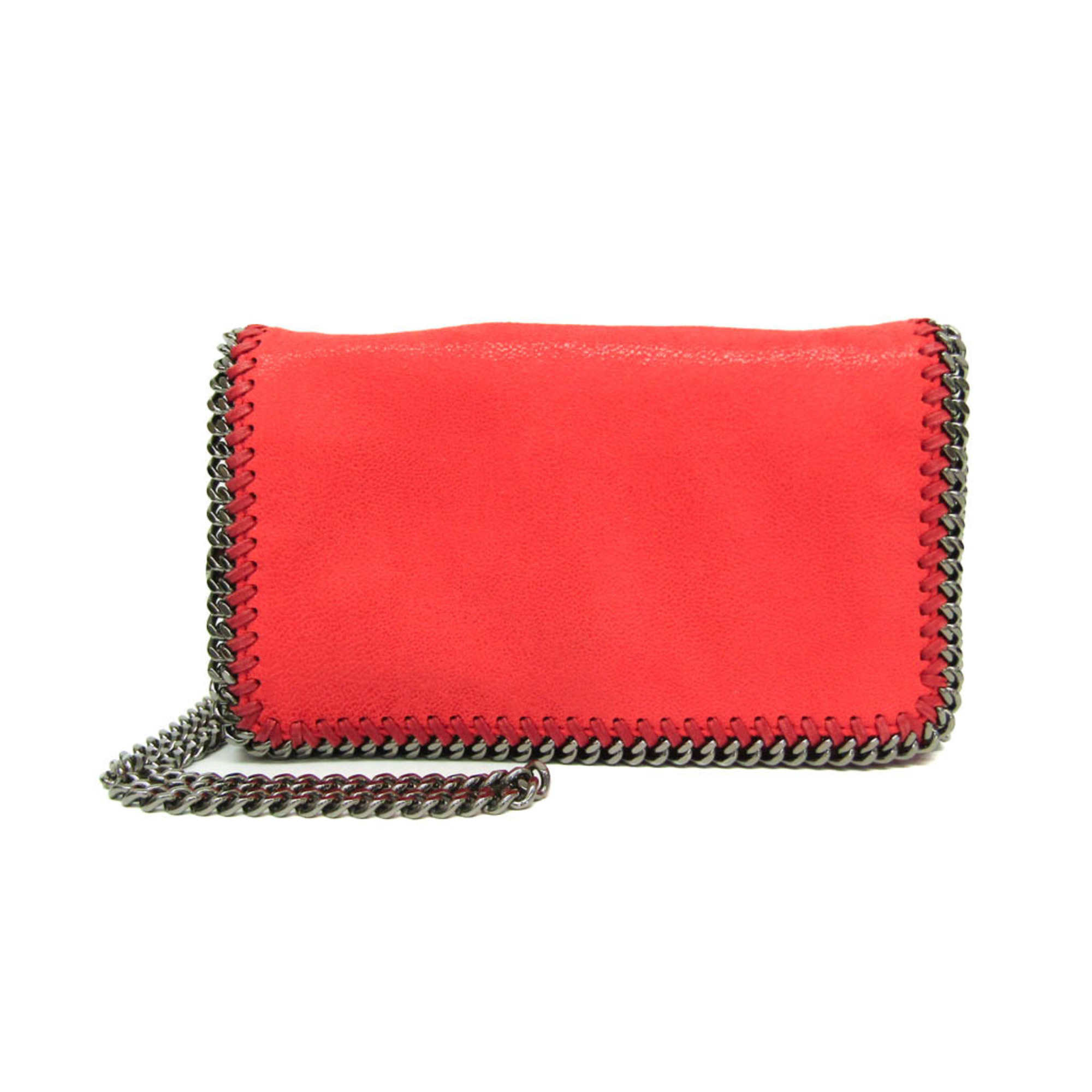 ステラ・マッカートニー(Stella McCartney) FALABELLA 291622 W9132 レディース ポリエステル ショルダーバッグ オレンジレッド