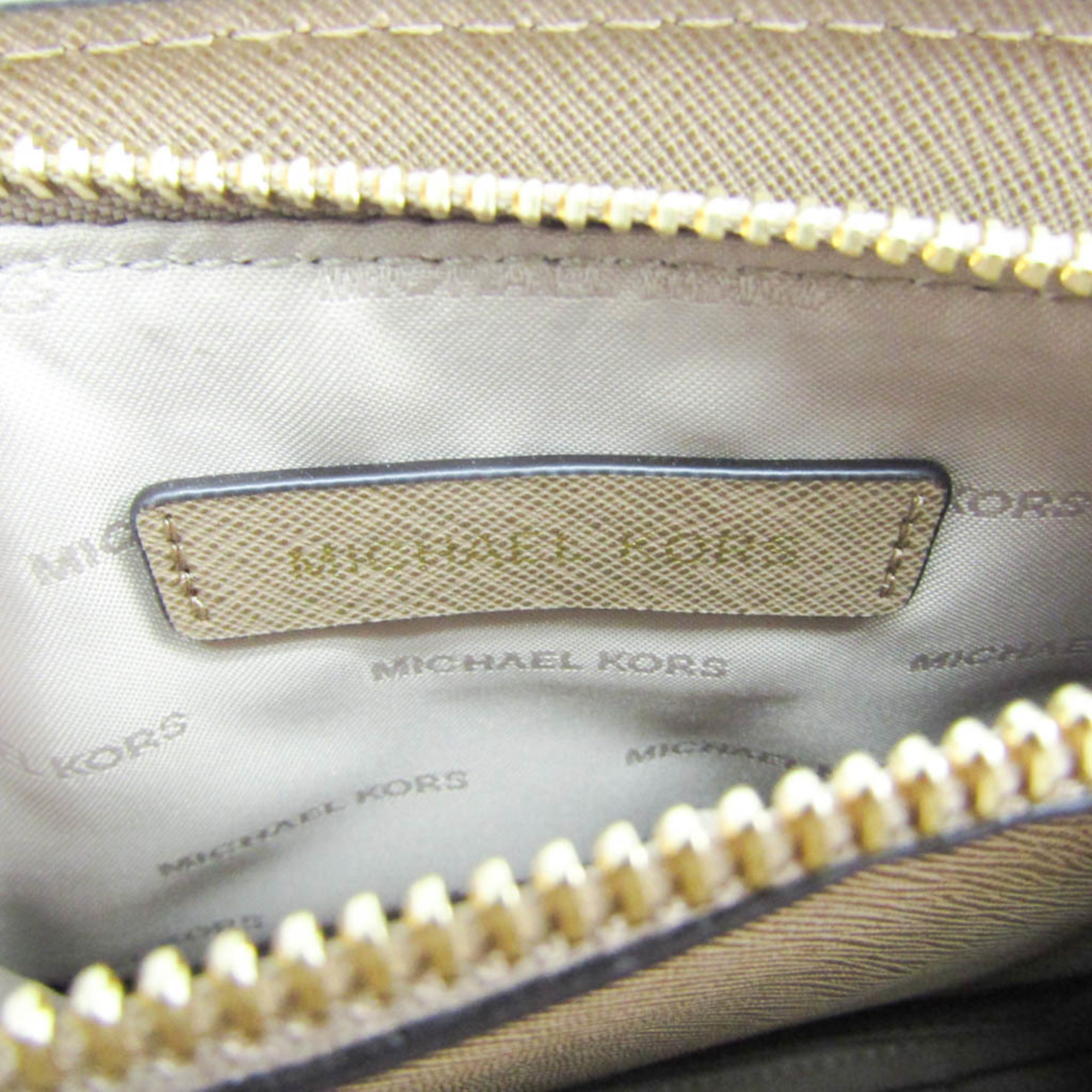 マイケル・コース(Michael Kors) MERCER 30S7GM9M2L レディース レザー ハンドバッグ,ショルダーバッグ ブラウン,ダークオレンジ,オフホワイト