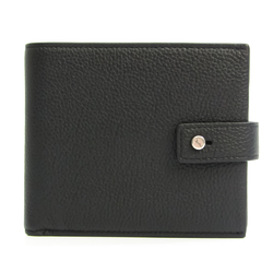 サン・ローラン(Saint Laurent) 507618 ユニセックス  型押しカーフ 財布（二つ折り） ブラック