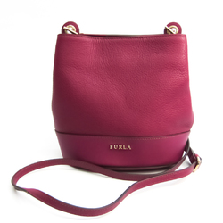 Furla Women's Leather Shoulder Bag Purple