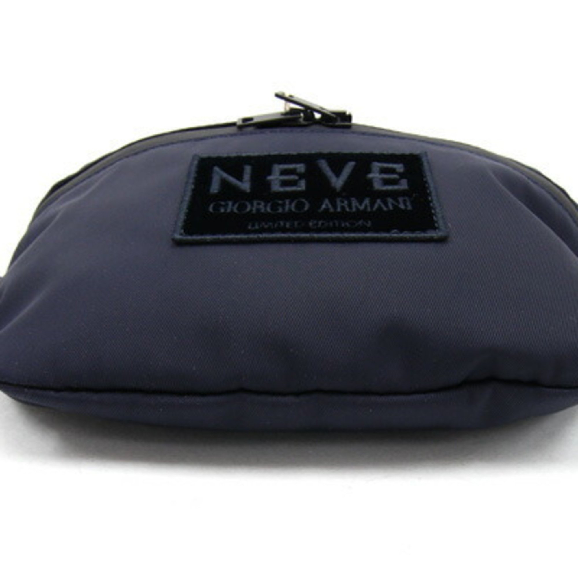 Giorgio Armani waist pouch NEVE Y2O113 YI34J navy nylon canvas body bag men's GIORGIO ARMANI