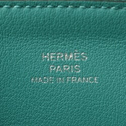 Hermes Pouch / Multi Coin Case HERMES Carre Multicolor Naples Yellow