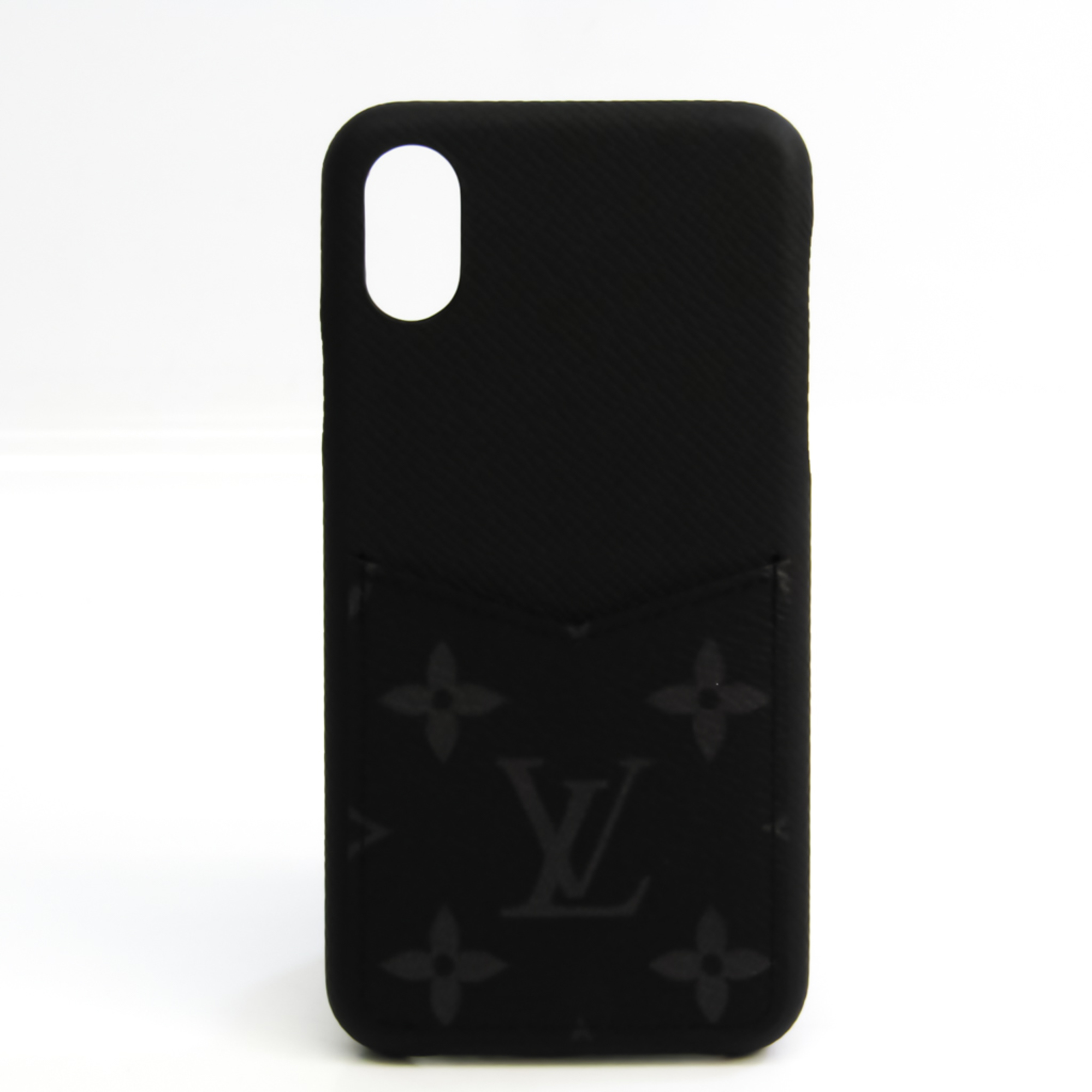 Louis Vuitton Taiga Monogram Eclipse Phone Bumper For IPhone X Monogram Eclipse,Noir IPHONE / Bumper XS M67806