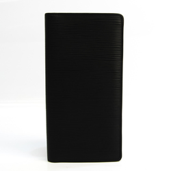 Louis Vuitton Epi Portefeuille Brazza M60622 Men's Epi Leather Long Wallet (bi-fold) Noir