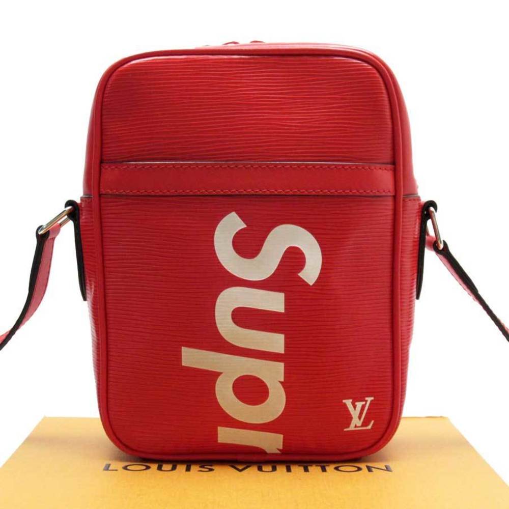 Louis Vuitton Shoulder Bag Epi Supreme Danube PM Coquelicot (Red White)  M53417