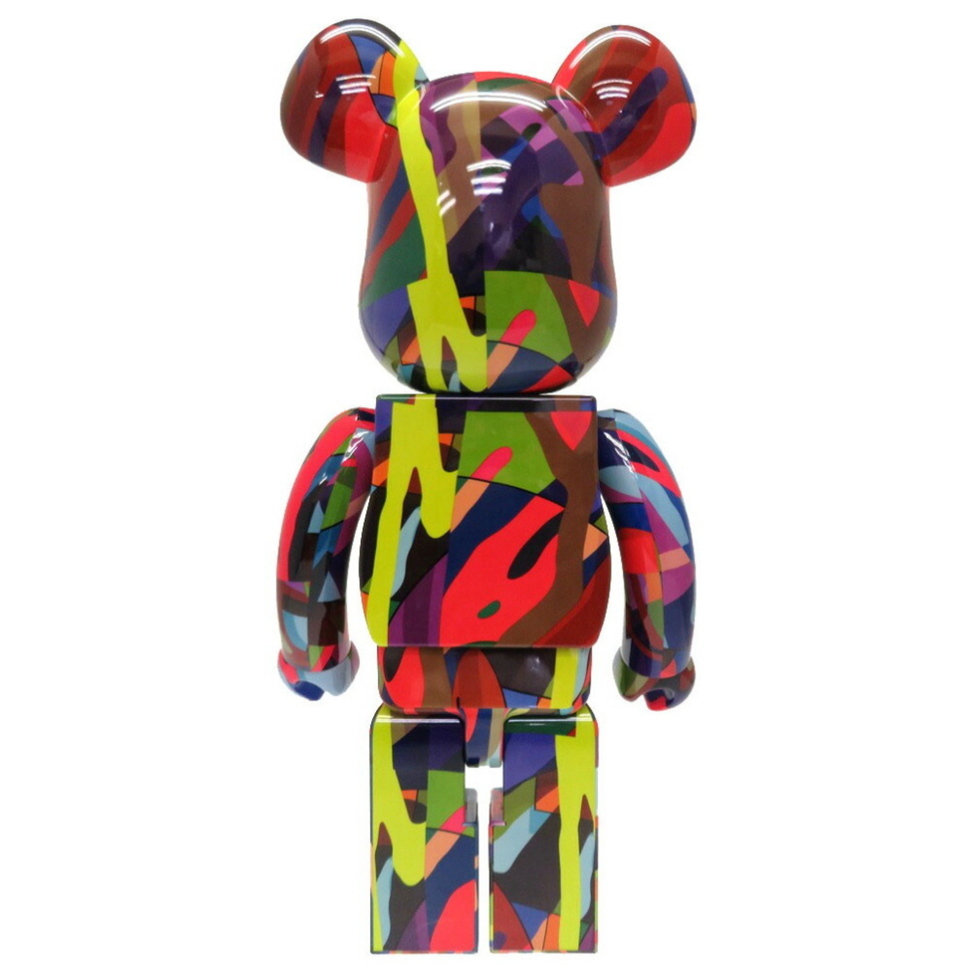 Medicom Toy Bearbrick Cowes Tension 1000% Plastic Multicolor Doll Figure Bear 0033 MEDICOM TOY BE @ RBRIC KAWS TENSION