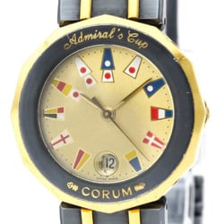 Corum Admiral's Cup Quartz Stainless Steel,Yellow Gold (18K) Women's Dress Watch 39.610.31