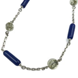 Louis Vuitton Sotoire Veil Ankhlusion M65544 Blue Stone Necklace 0219 LOUIS VUITTON