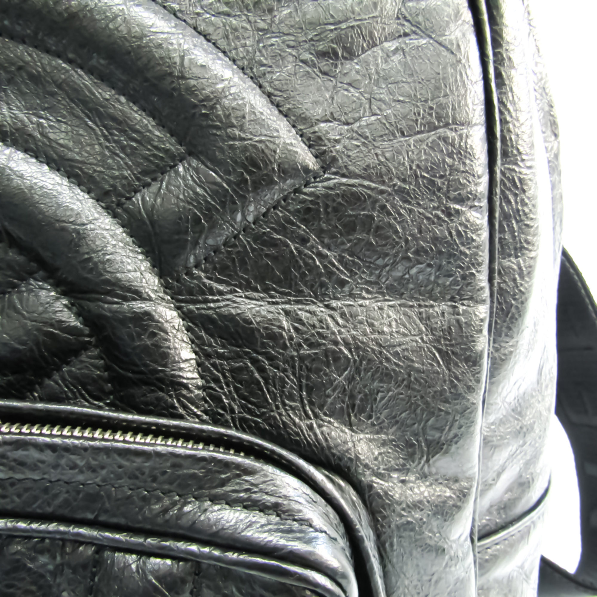 Zanellato ZAINO 36274 Unisex Leather Backpack Black