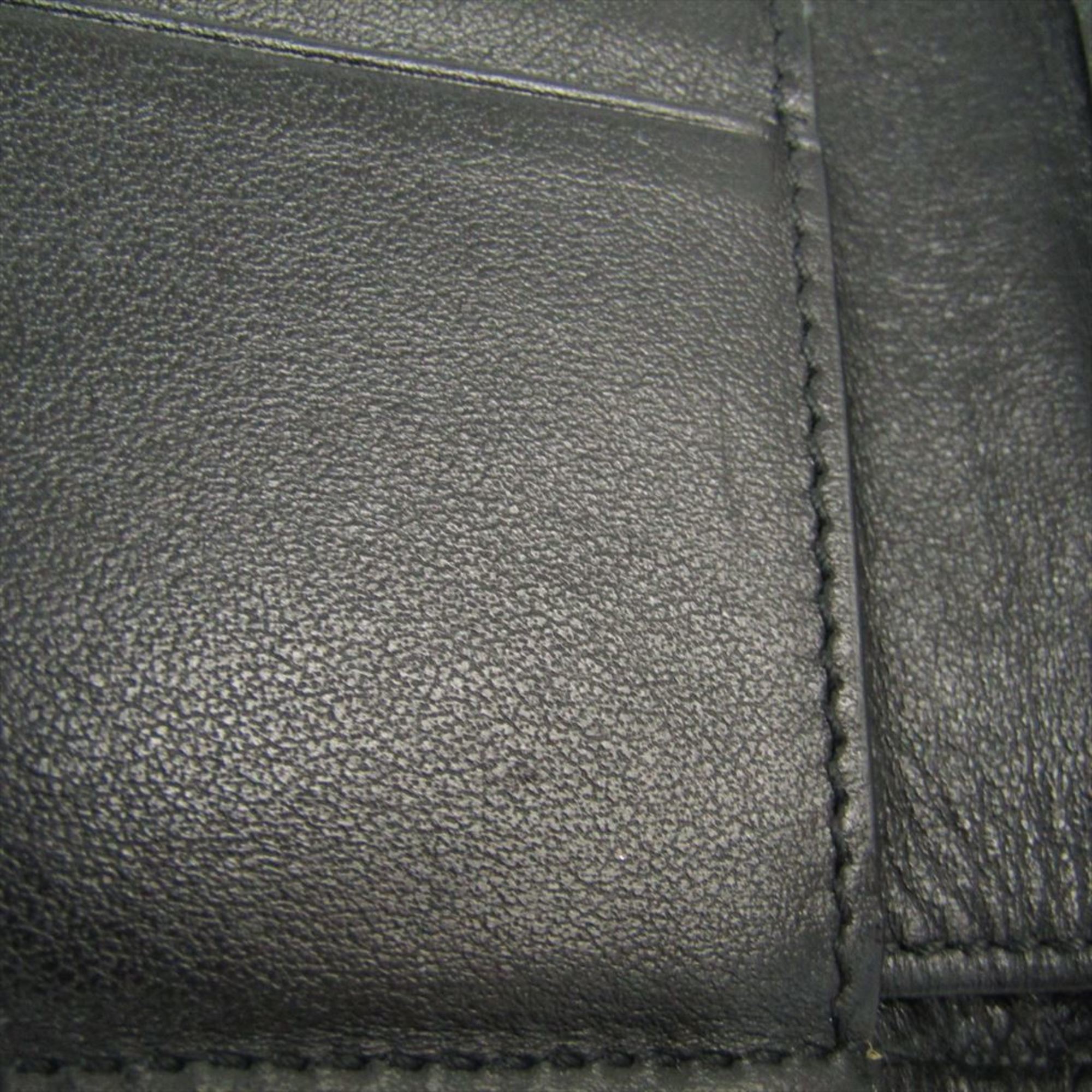 Celine Bifold Wallet 10B653 Unisex  Calfskin Bill Wallet (bi-fold) Black