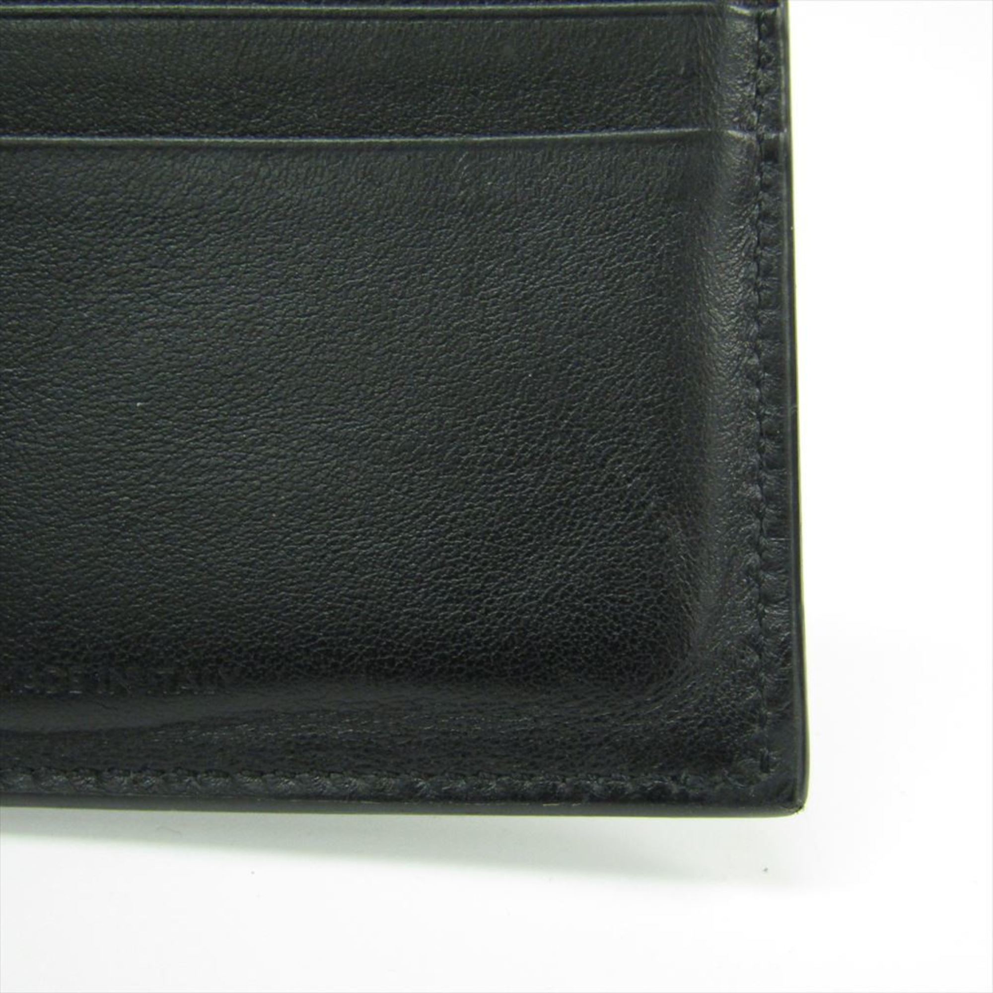 Celine Bifold Wallet 10B653 Unisex  Calfskin Bill Wallet (bi-fold) Black