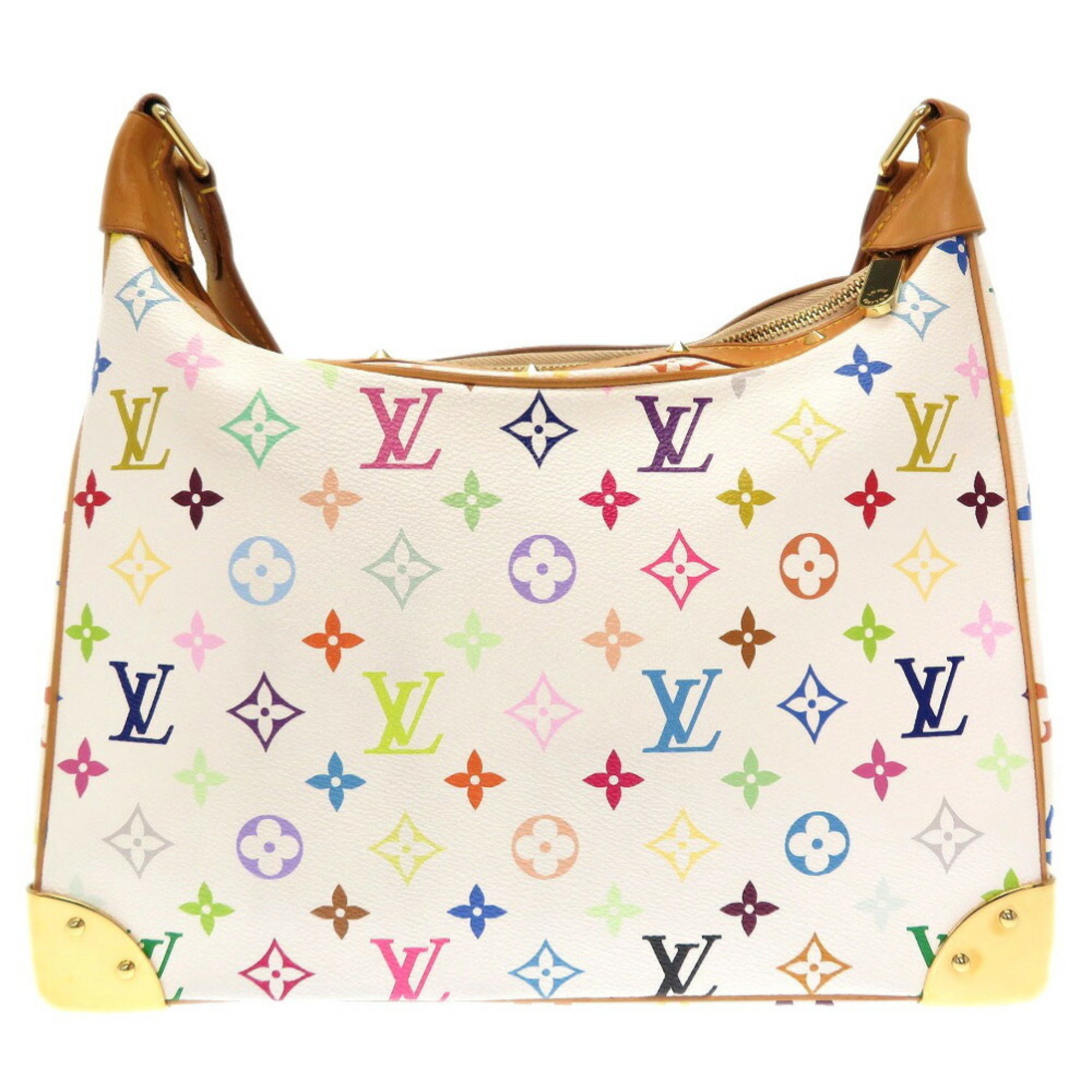 Louis Vuitton Monogram Multicolor Boulogne Bron M92660 Shoulder Bag 0072 LOUIS VUITTON