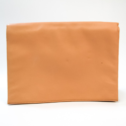 Celine Roll Clutch Women's Leather Clutch Bag Light Beige