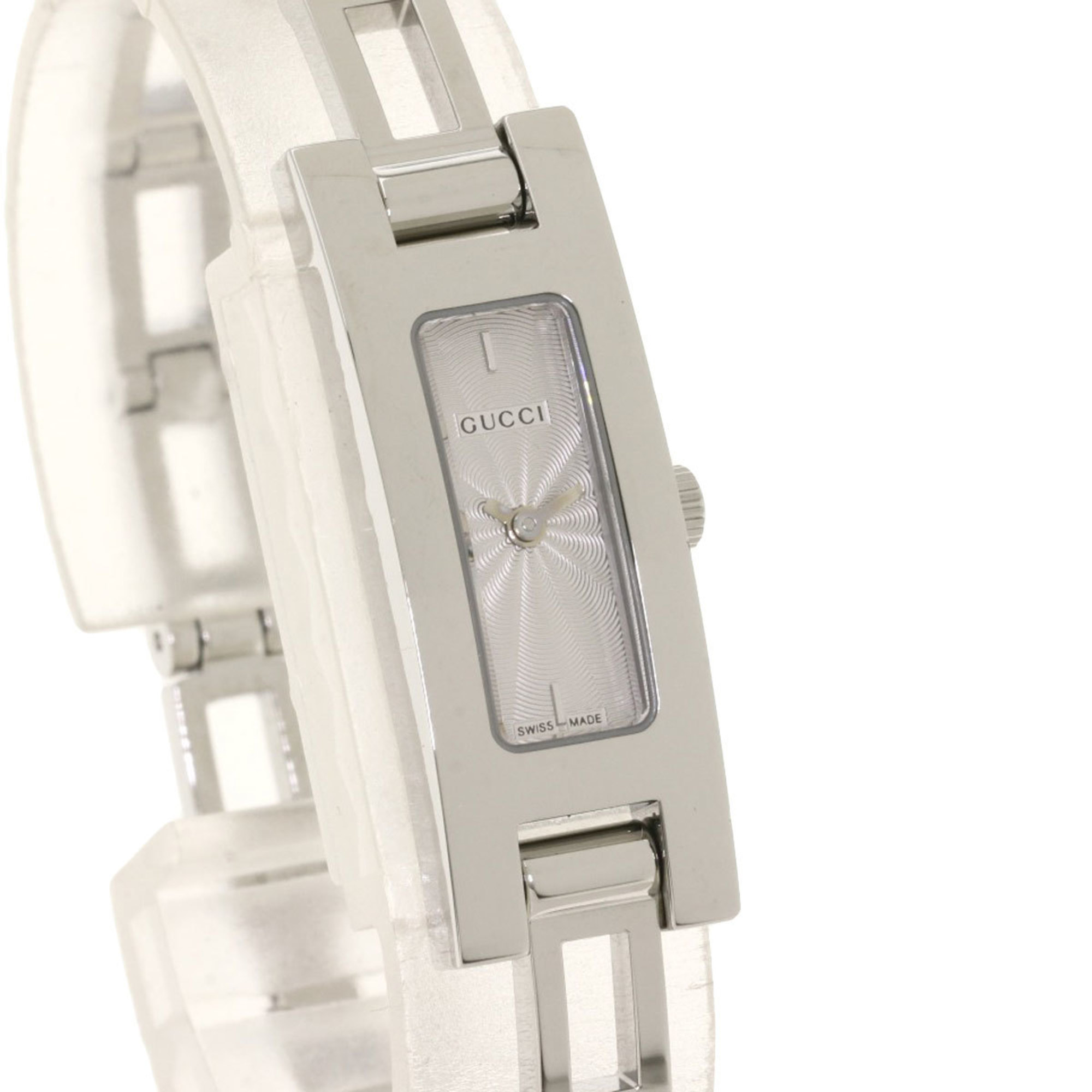 Gucci 3900L Square Face Watch Stainless Steel / SS Ladies GUCCI