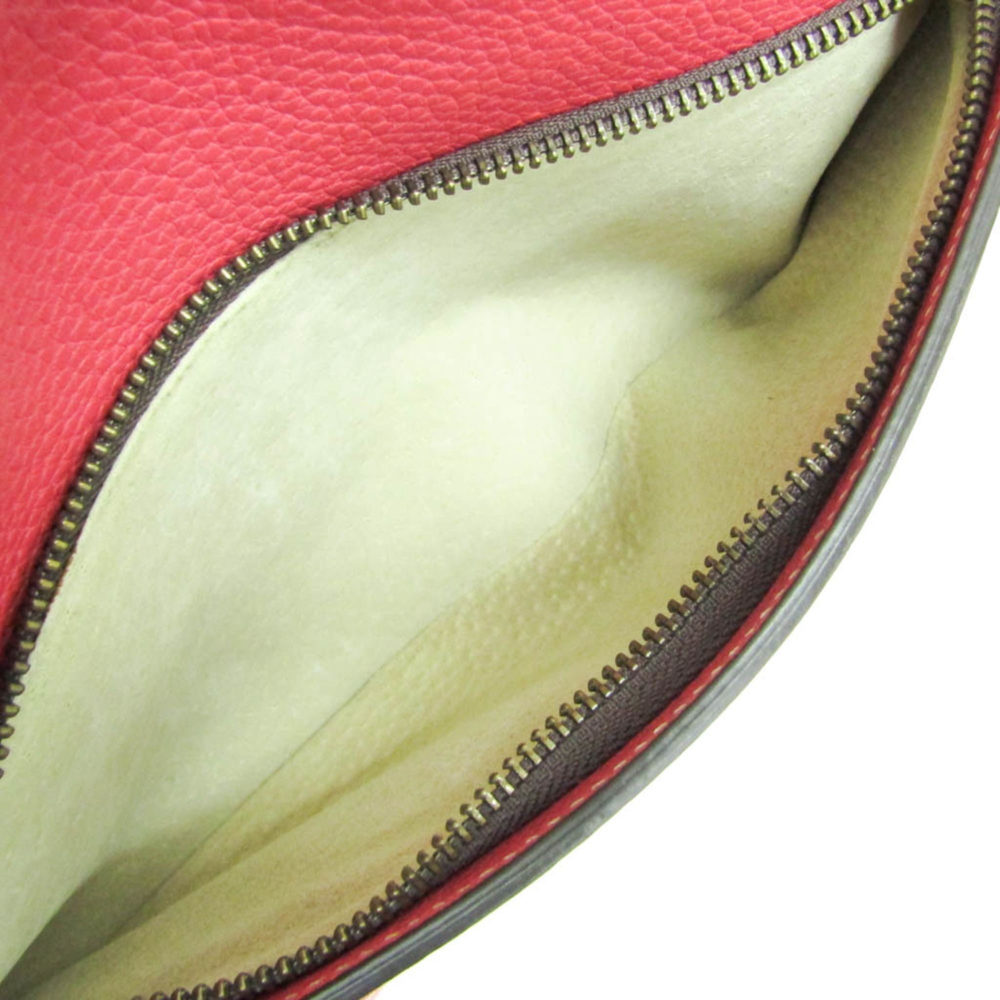 J&M Davidson MIA Women's Leather Tote Bag Red Color