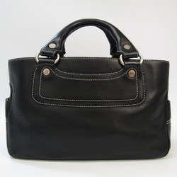 Celine Boogie Bag Women's Leather Handbag Black