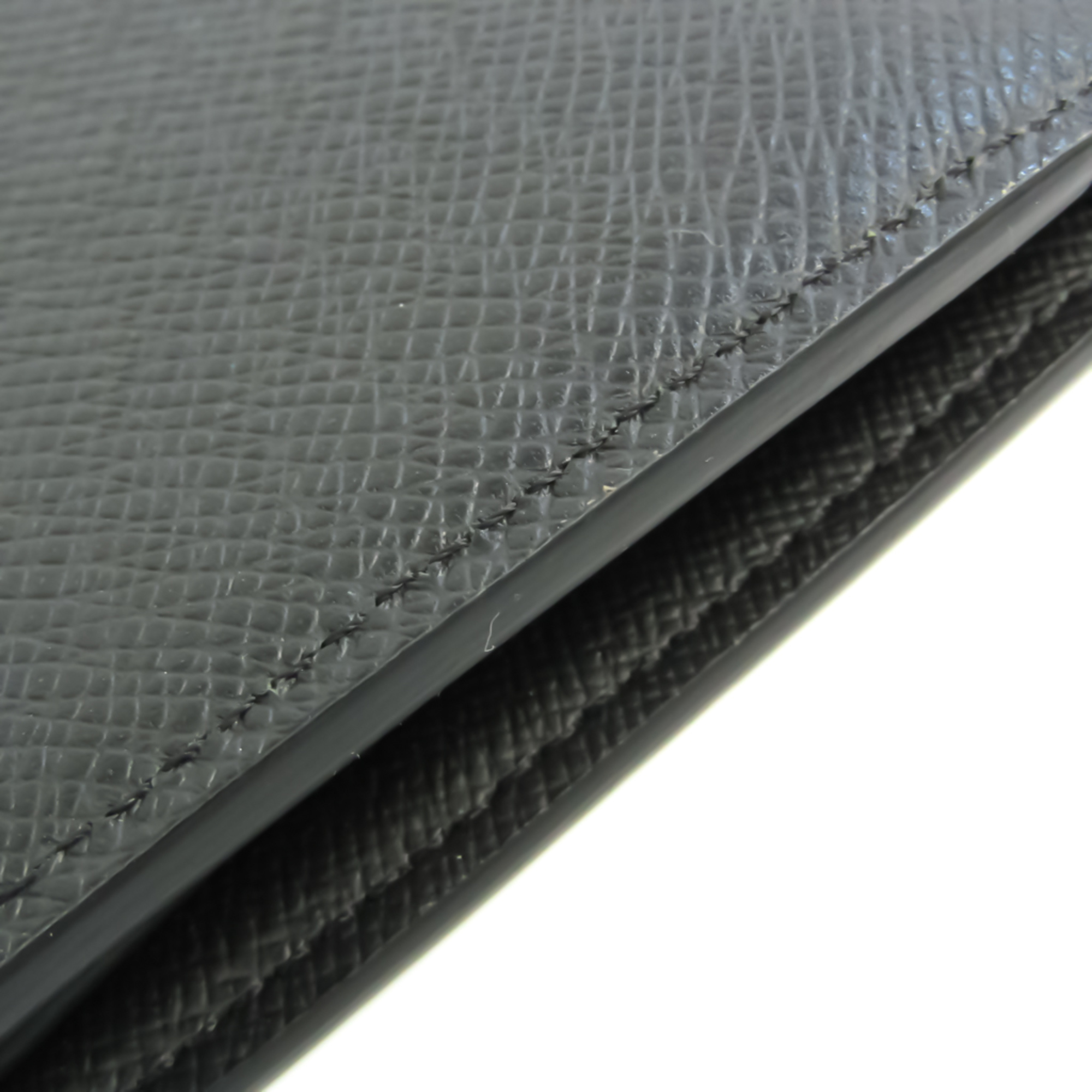 Louis Vuitton Taiga Portofeuil Ron M30541 Men's Taiga Leather Long Bill Wallet (bi-fold) Ardoise