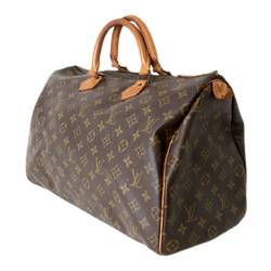 Louis Vuitton Monogram Speedy 30 Handbag Boston Bag Mini Boston