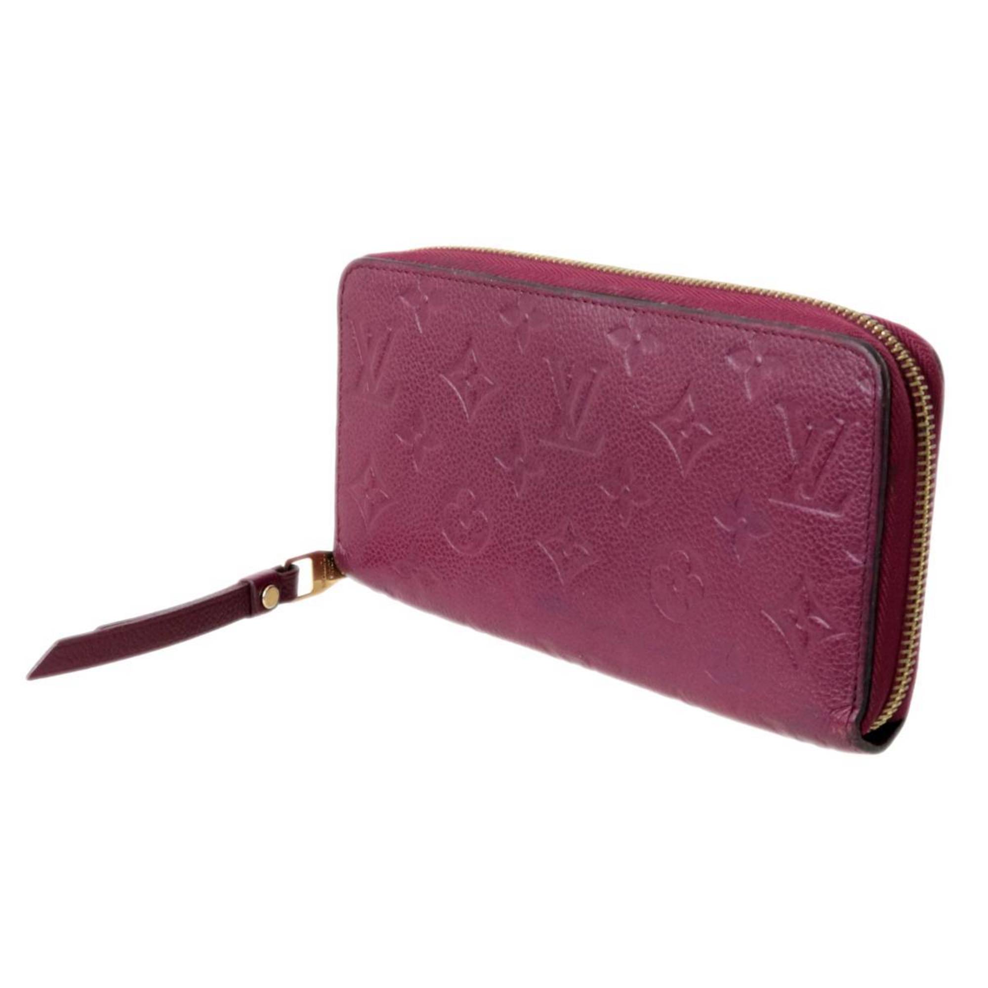 LOUIS VUITTON Louis Vuitton Zippy Wallet Long Monogram Amplant Cherry Berry M68571