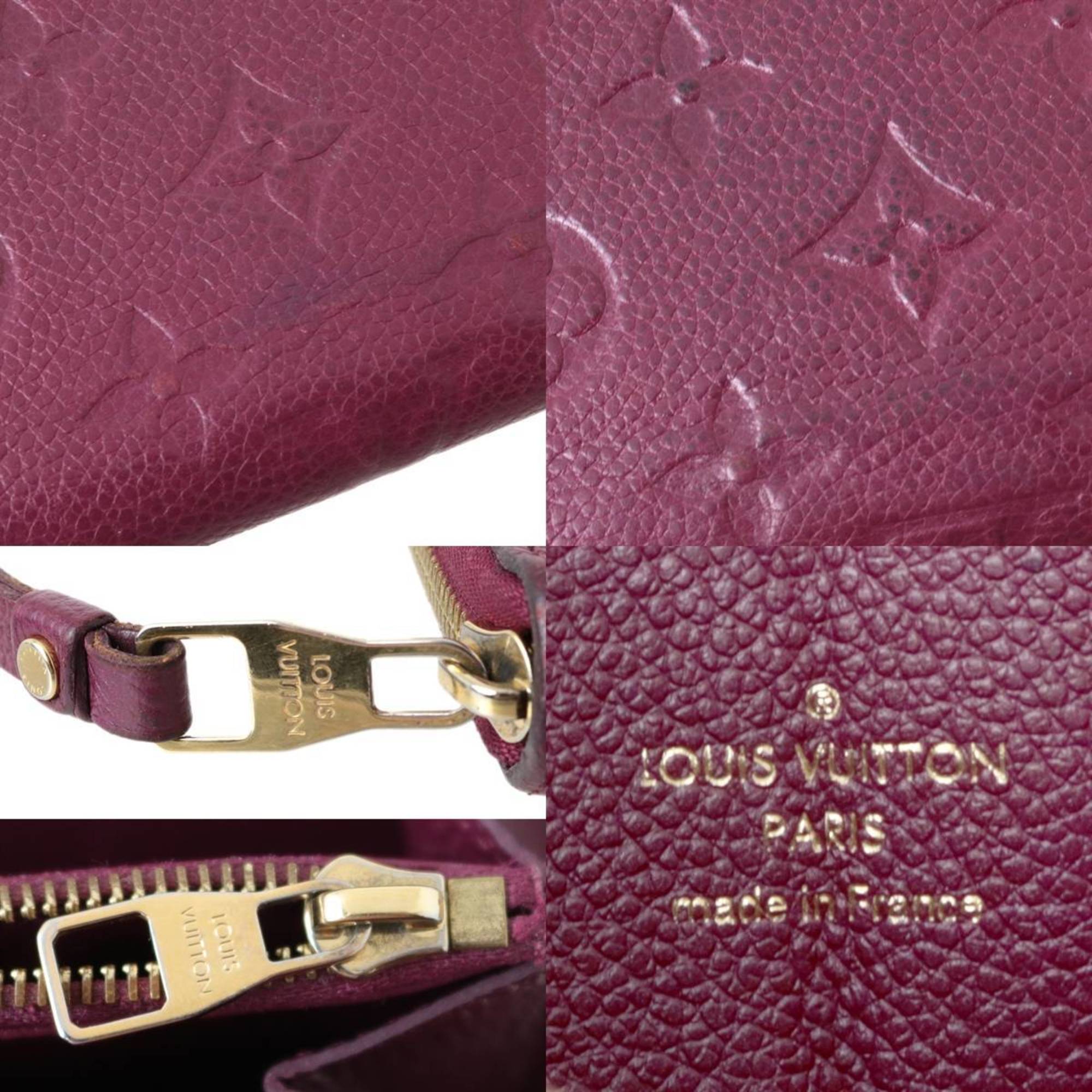 LOUIS VUITTON Louis Vuitton Zippy Wallet Long Monogram Amplant Cherry Berry M68571