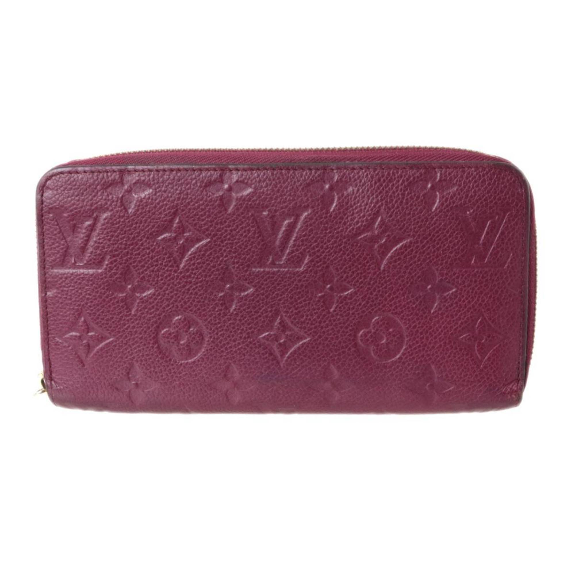 LOUIS VUITTON Louis Vuitton Zippy Wallet Long Monogram Amplant Cherry Berry M68571