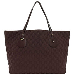 Gucci Tote Bag Jolly Large Wine Red GG Neopren 211975 502752 Nylon Canvas GUCCI Ladies Handbag