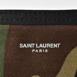 Saint Laurent Wallet / YSL SAINT LAURENT Men's Folded Military Army Green