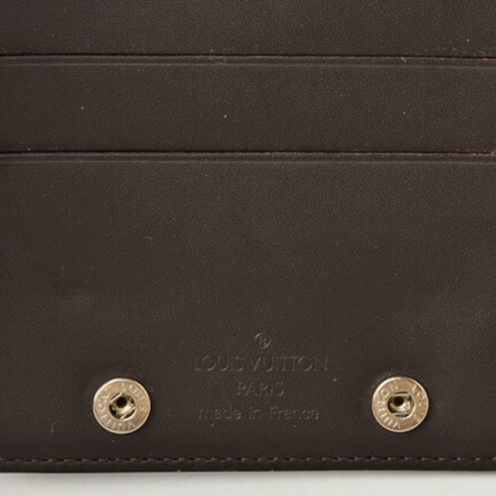 Louis Vuitton Dark Brown Leather Monogram Embossed Bifold Wallet Louis  Vuitton | The Luxury Closet