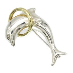 Tiffany Dolphin Brooch K18YG / Silver 925 750 Jewelry 0139 TIFFANY & Co.