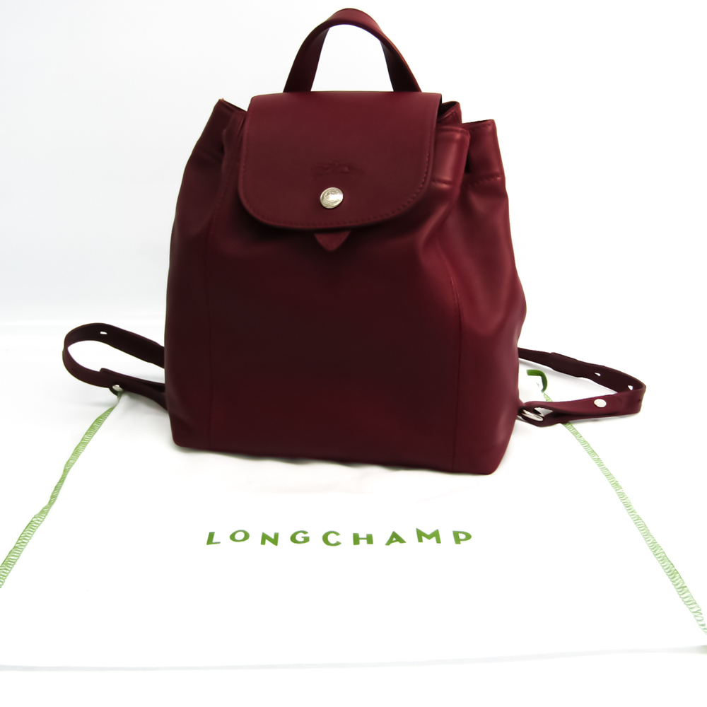 Longchamp Ladies Le Pliage Cuir Backpack