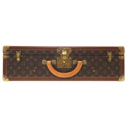 Authenticated Used Louis Vuitton Monogram Luggage Brown,Galle,Monogram 